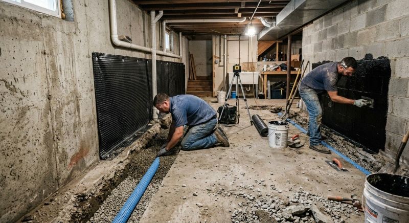 Wall Waterproofing in Fort Wayne, IN